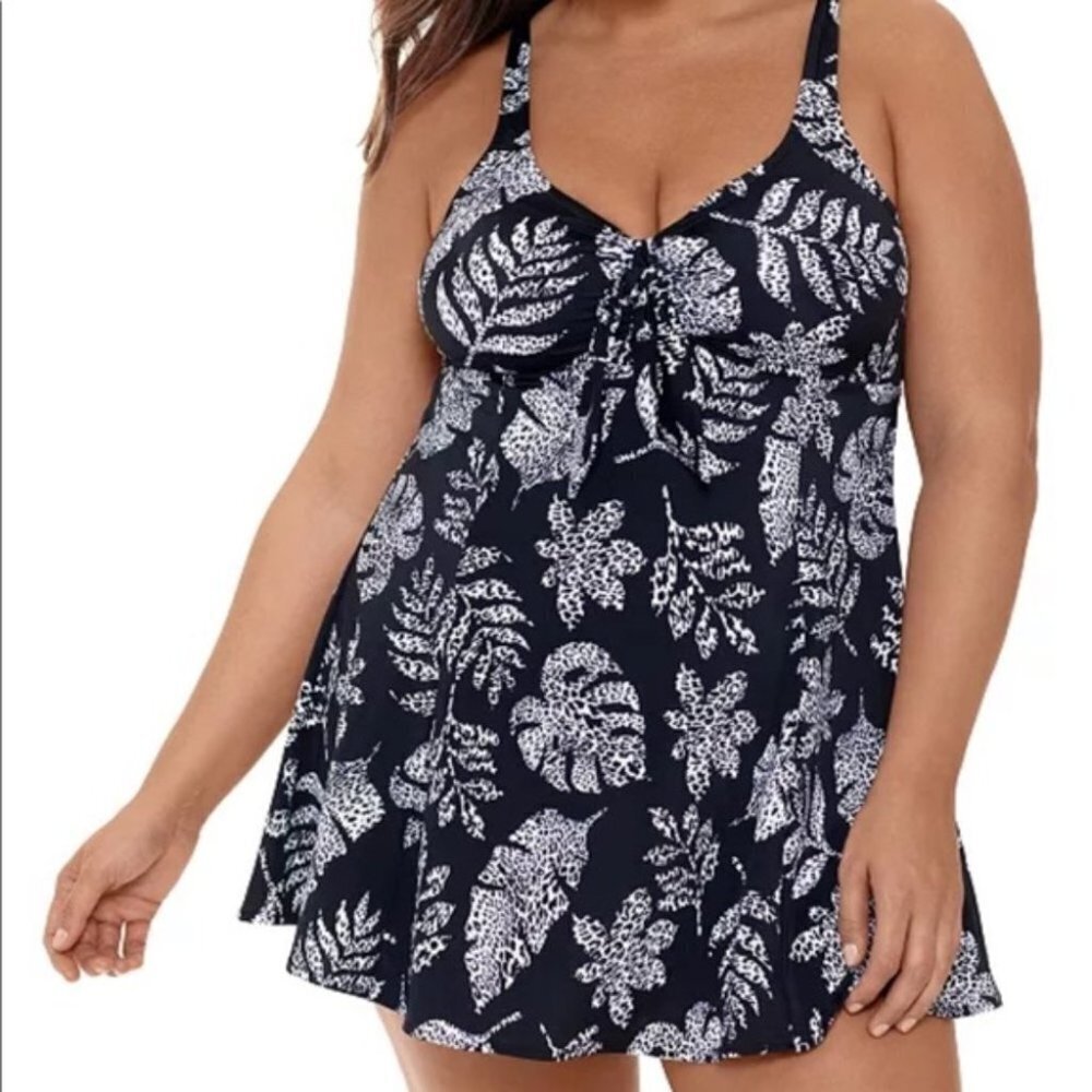 20W Swim Solutions Swim Dress A1 006